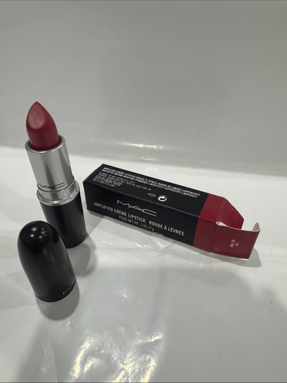 MAC Cosmetics Amplified Crème Lipstick - Rose Pink